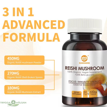 RO – Reishi kapslar